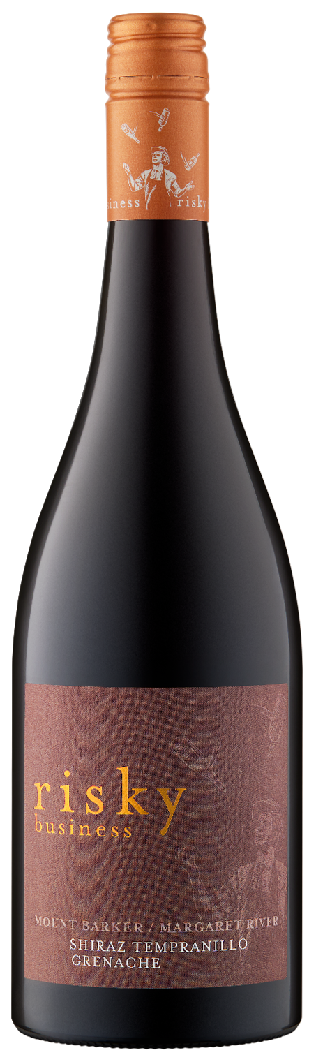 COMING SOON risky business Shiraz Tempranilio Grenache