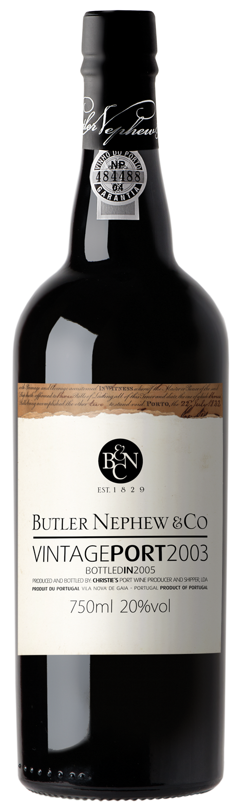 Butler, Nephew & Co Vintage Port 2003