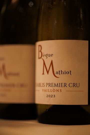 Coming Soon Domaine Begue-Mathiot Chablis Premier Cru Vaucopins